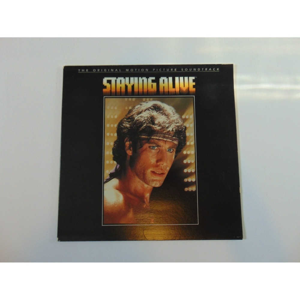 STAYING ALIVE: Original Motion Picture Soundtrack - VINYL LP 1983 Original